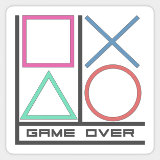 Game Over Sticker